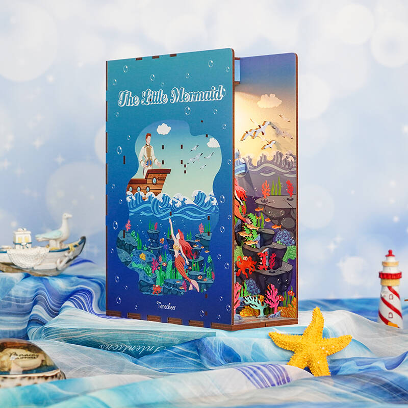 Model-3D-LED-Book-Nook-The-Little-Mermaid-1555 (9)