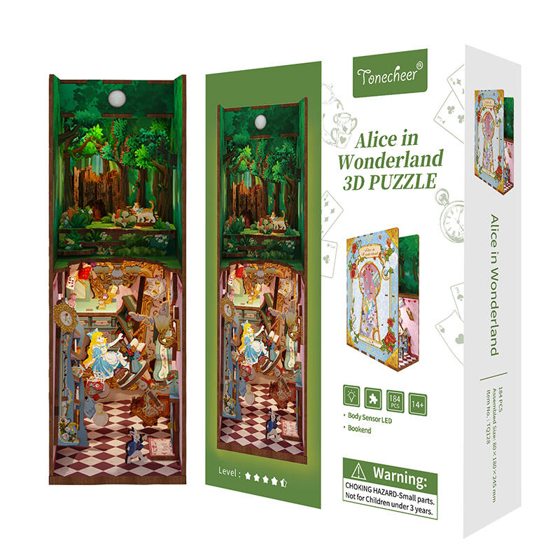 Model-3D-LED-Book-Nook-Alice in Wonderland-1565_9 (3)