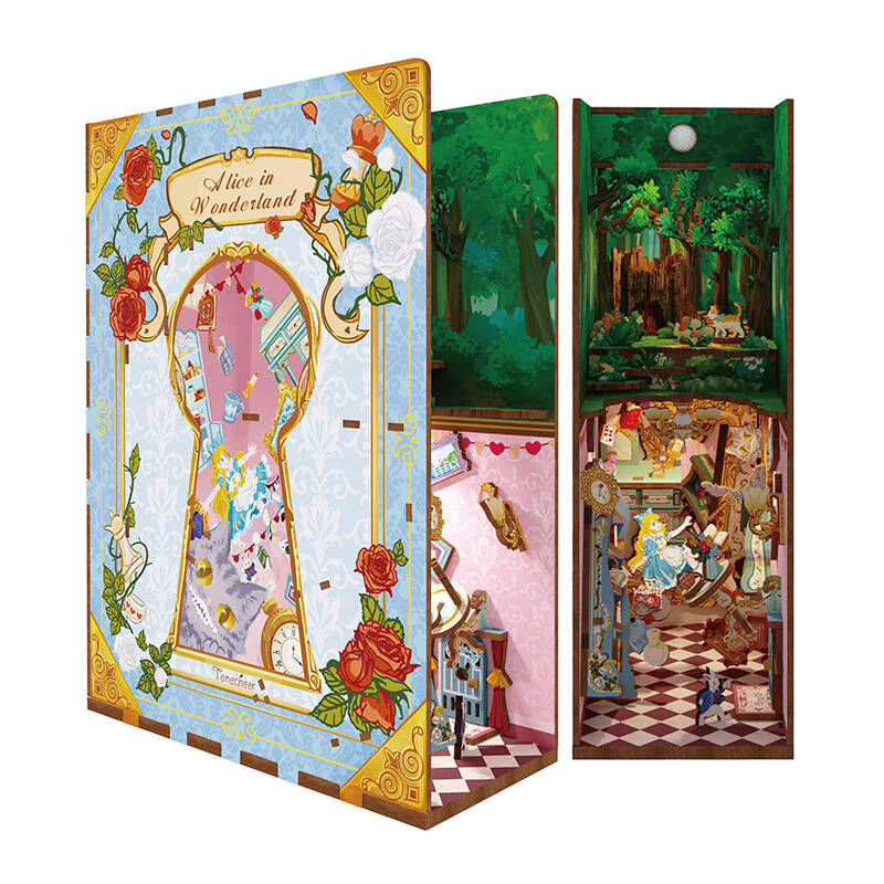Model-3D-LED-Book-Nook-Alice in Wonderland-1565_9 (2)
