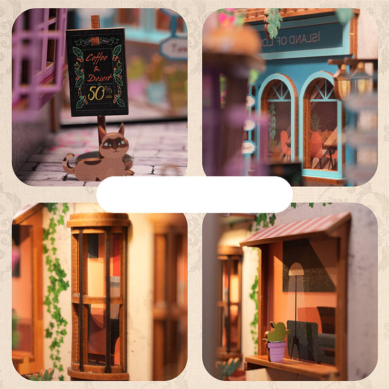 Model-3D-LED-Book-Nook-Ile Romantique (5)