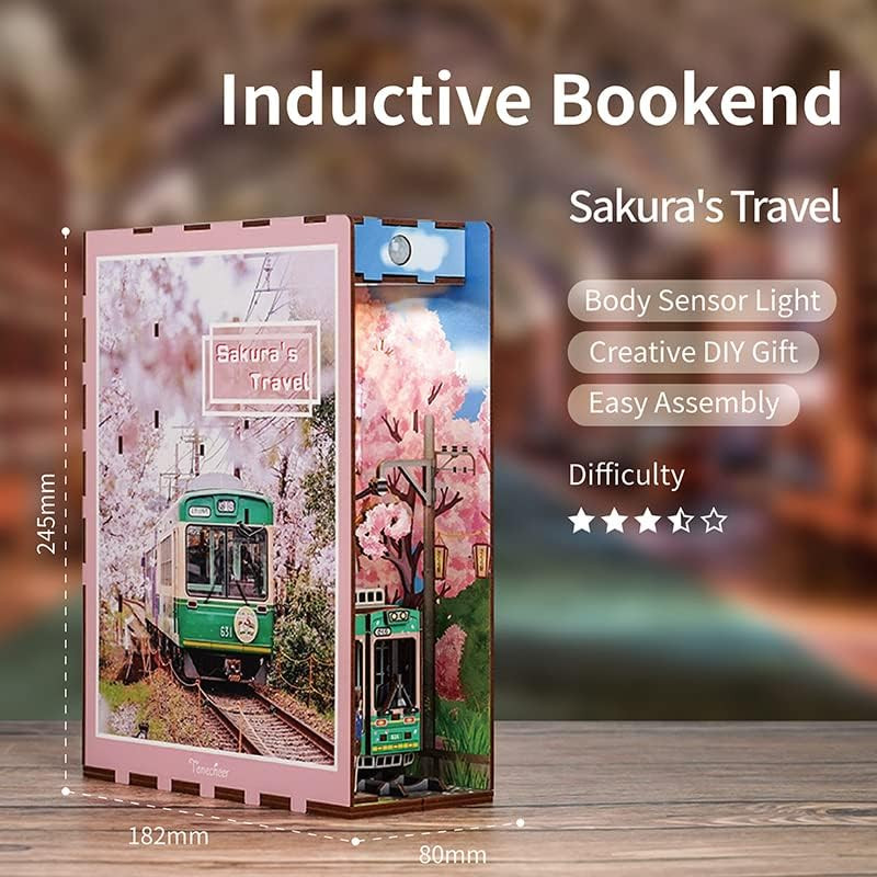 Model-3D-LED-Book-Nook-Sakura Travel (8)