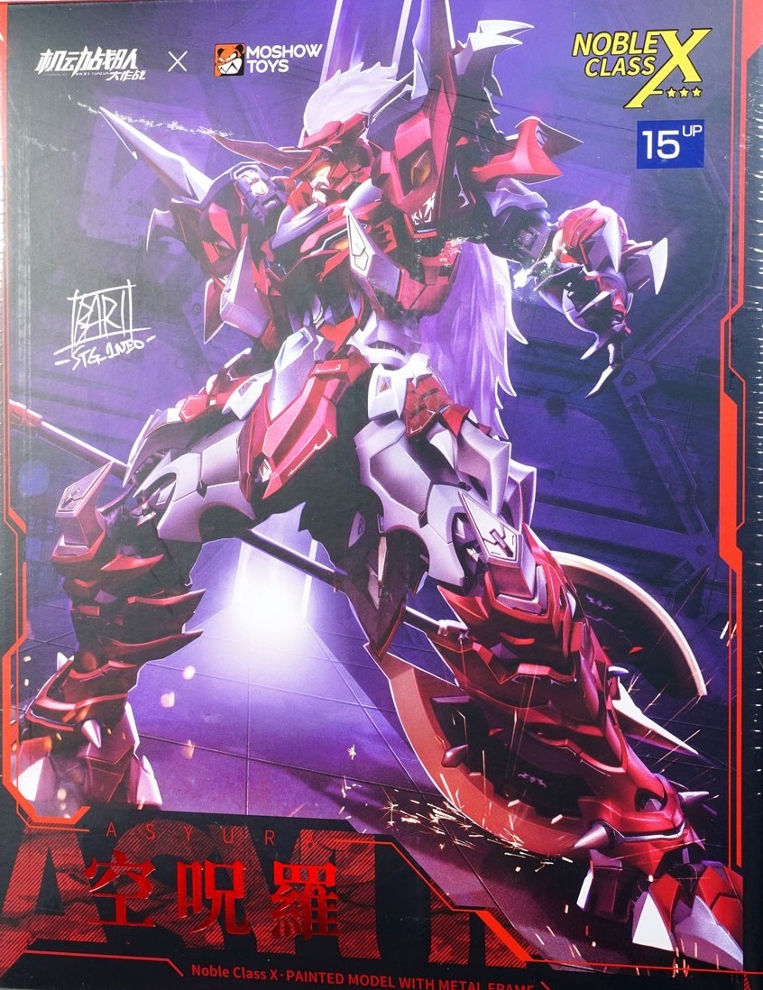 MOSHOWTOYS Noble Class X ASYURA 30 cm – Iron Saga Mecha Premium Ultime