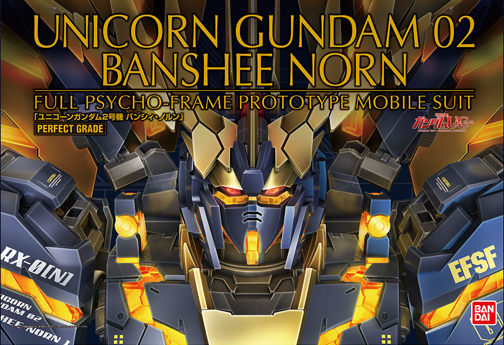 BANDAI GUNPLA PG 1/60 RX-0[N] UNICORN GUNDAM 02 BANSHEE NORN