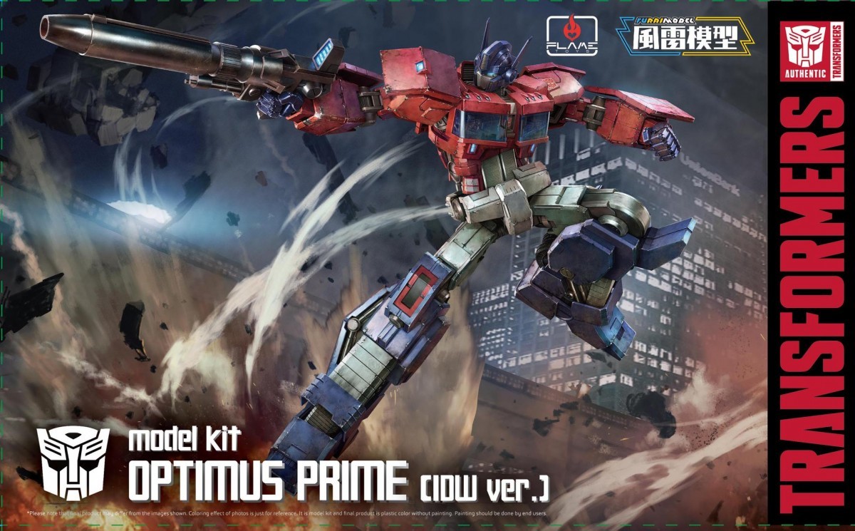 FLAME TOYS FA63620 TRANSFORMERS OPTIMUS PRIME IDW MK