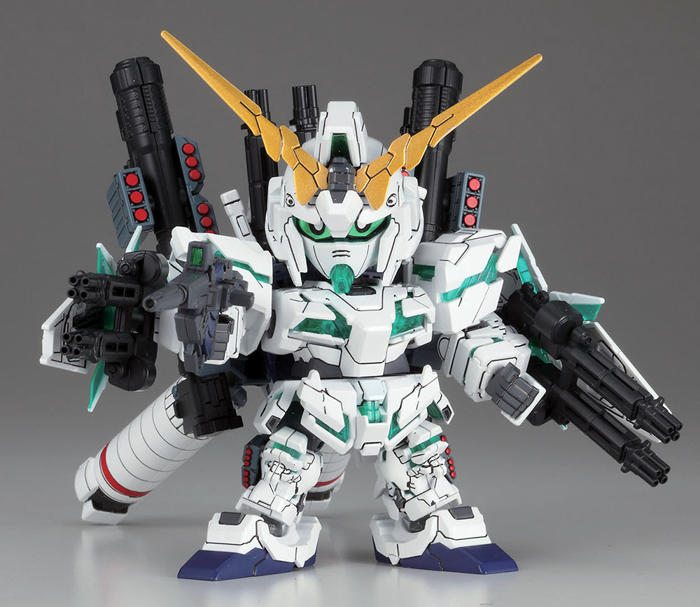 BANDAI GUNPLA BB Full Armor Unicorn Gundam 390 c vue promotionnelle