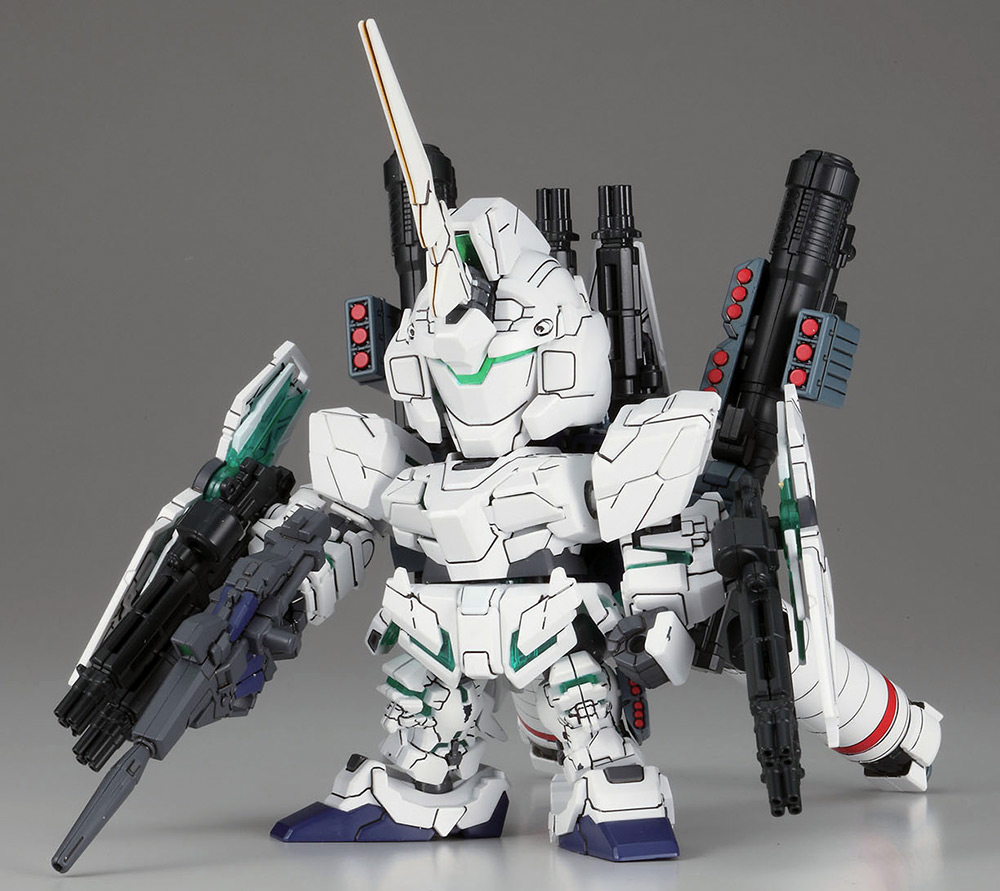 BANDAI GUNPLA BB Full Armor Unicorn Gundam 390 d vue promotionnelle