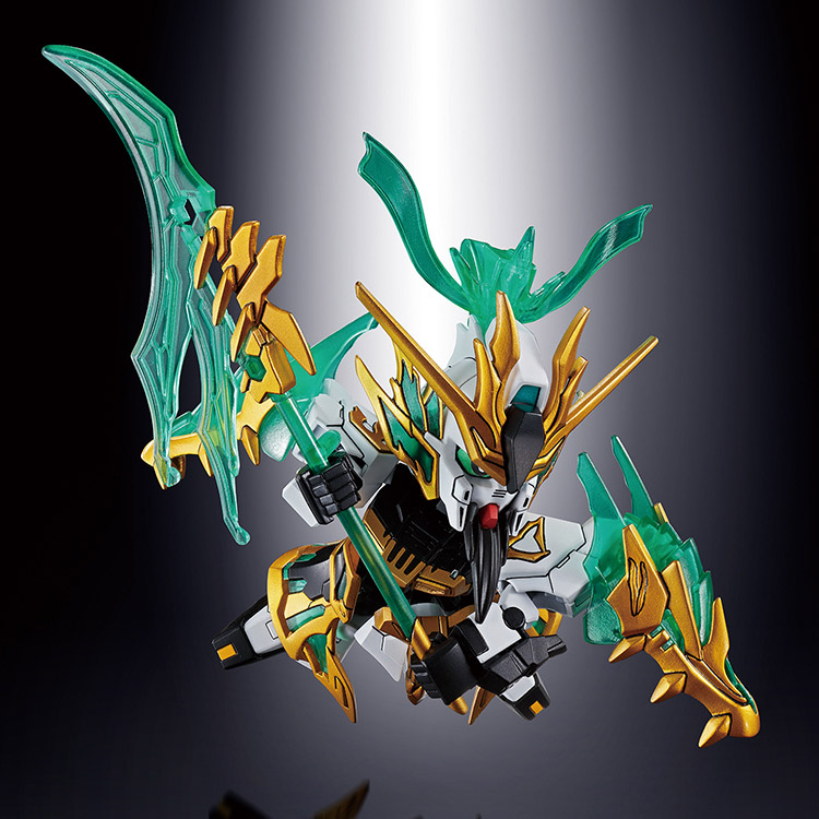 BANDAI GUNPLA Sangoku Soketsuden Guan Yu Yun Chang Nu Gundam 02 d vue promotionnelle