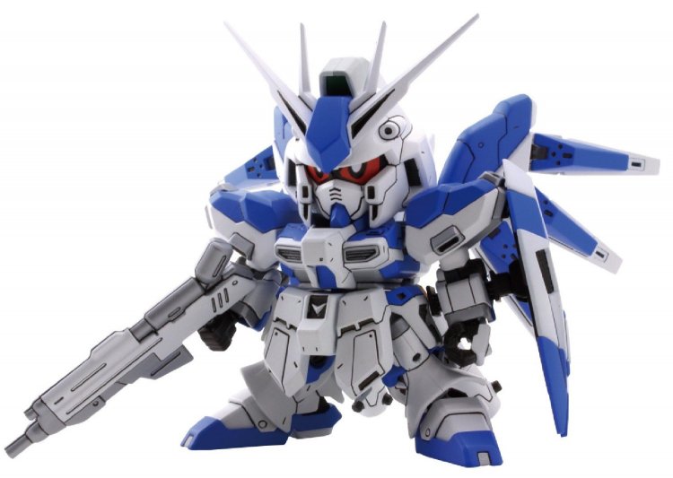 BANDAI GUNPLA BB Hi-Nu Gundam 384 d vue promotionnelle