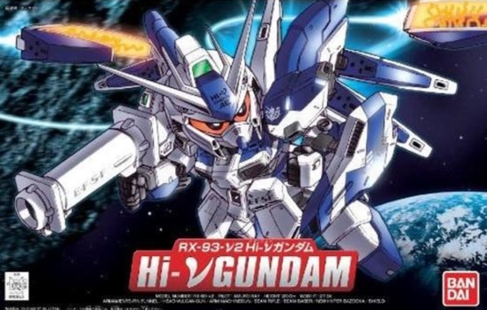 BANDAI GUNPLA BB Hi-Nu Gundam 384 a boite