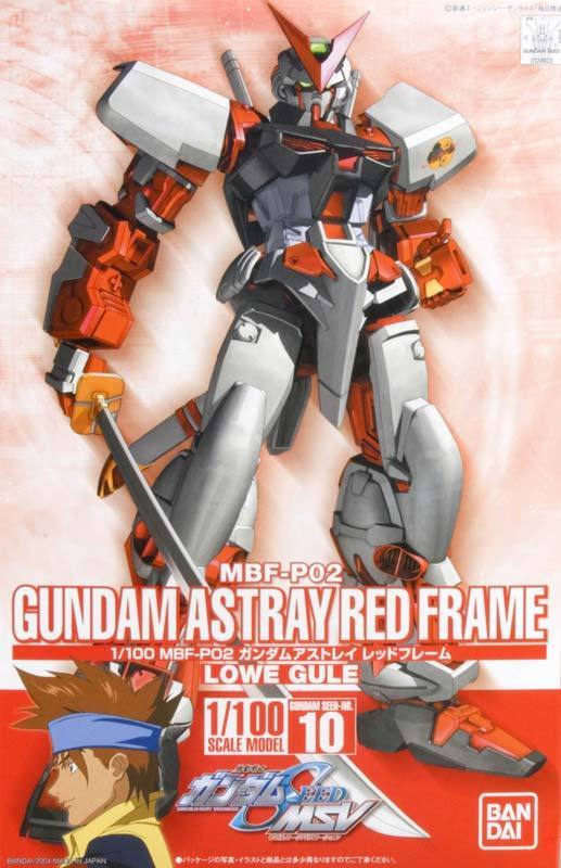 BANDAI GUNPLA Gundam Astray Red Frame