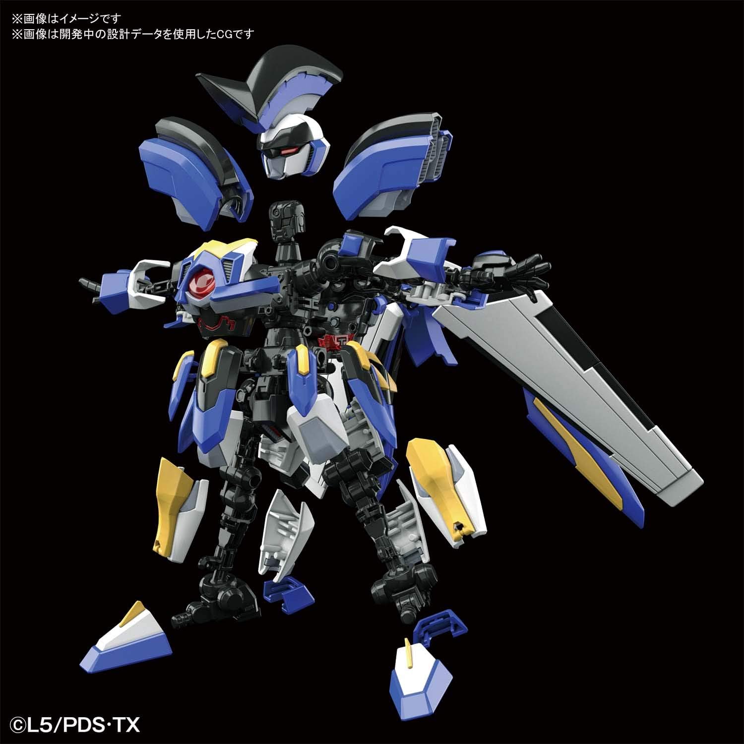 BANDAI LBX Hyper Fonction 003 Odin 04
