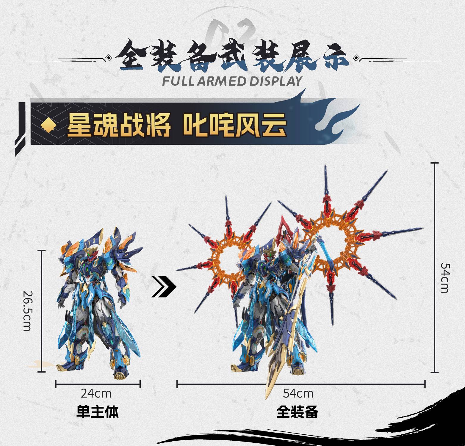 four-demon-generals-mnp-xh14a-heavenly-sword-star-magic-blue-ver-plastic-model-motor-nuclear- (2)