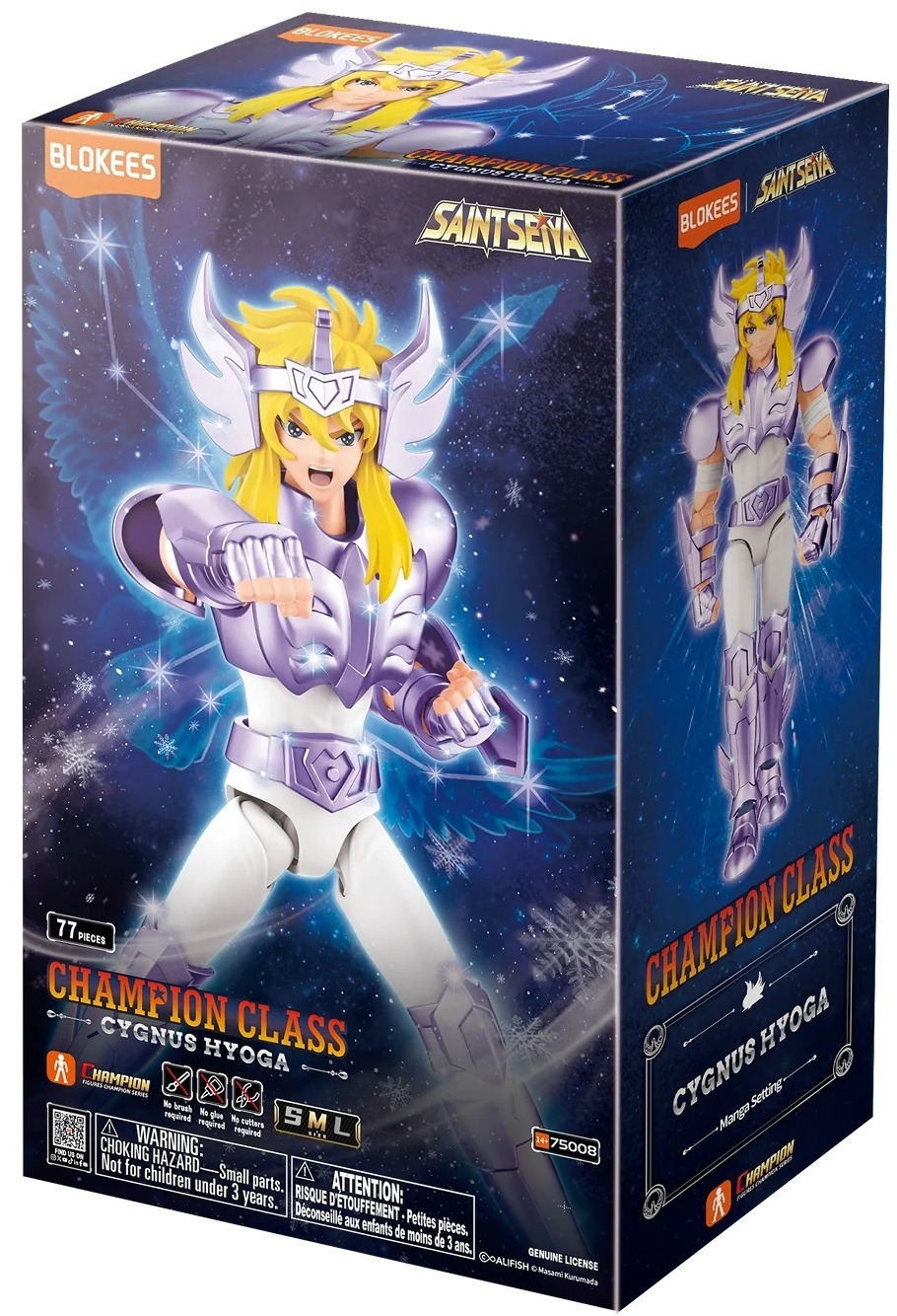 Blokees Saint Seiya Champion Class 07 Cygnus Hyoga A