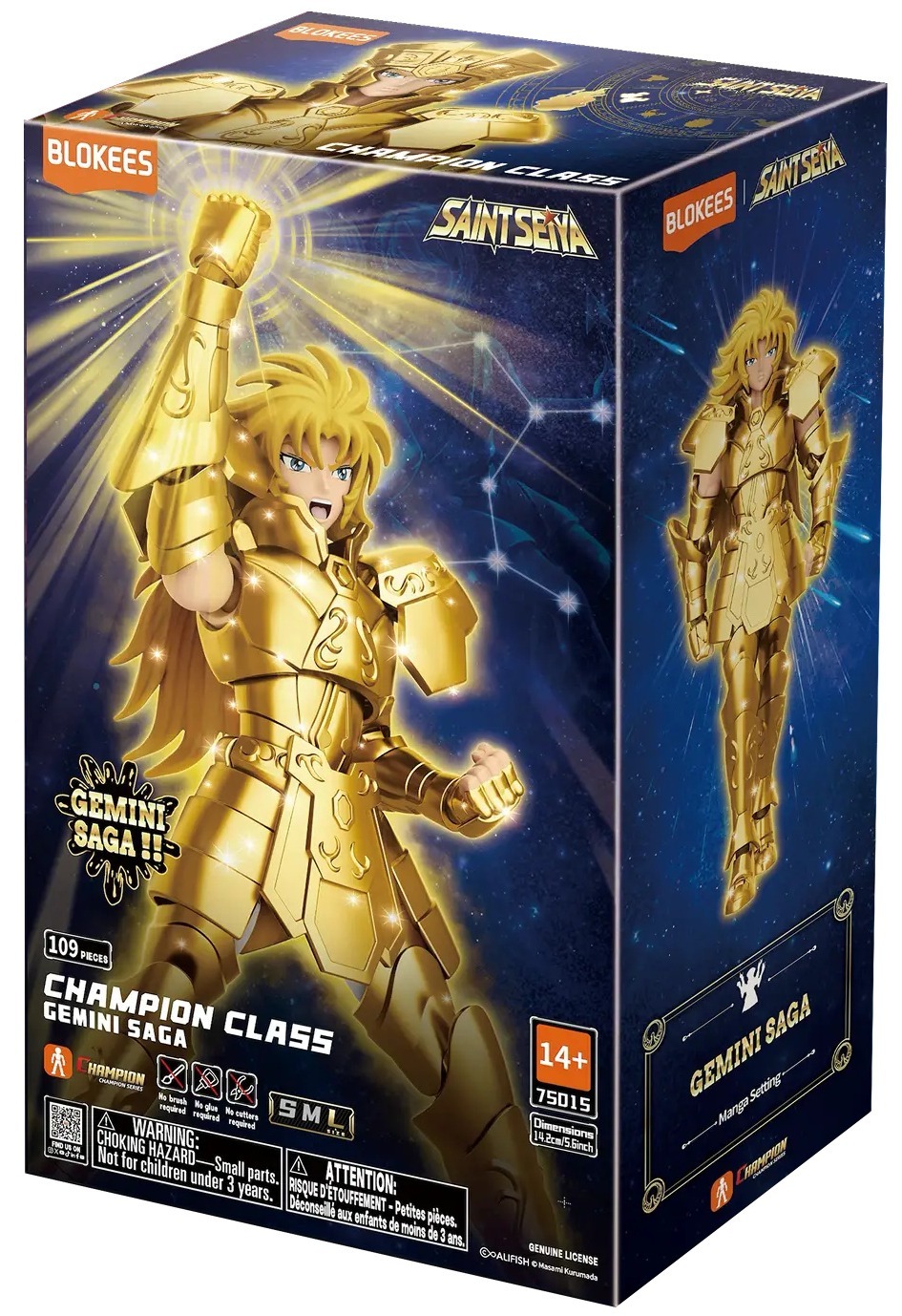 Blokees Saint Seiya Champion Class 13 Gemini Saga D