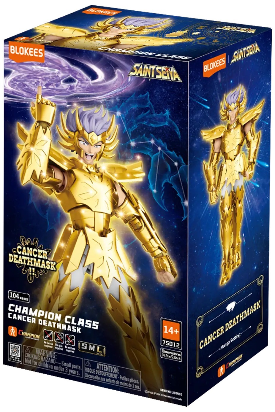 Blokees Saint Seiya Champion Class 11 Cancer Deathmask A
