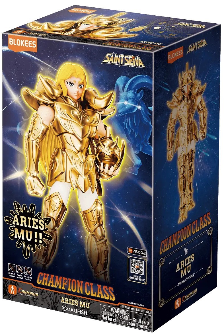 Blokees Saint Seiya Champion Class 01 Aries Mu A