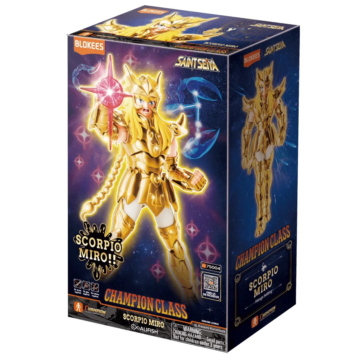 Blokees Saint Seiya Champion Class 03 Scorpio Milo A