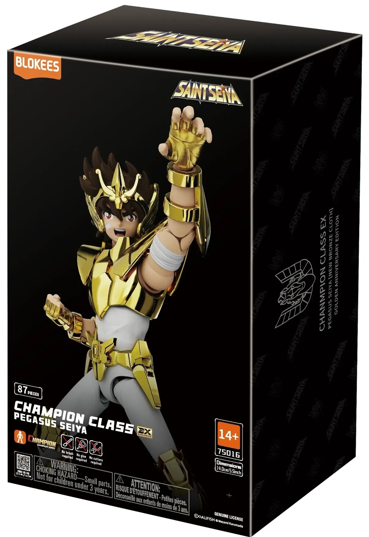 Blokees Saint Seiya Champion Class 04 Pegasus Seiya Ex Anniversary Edition A