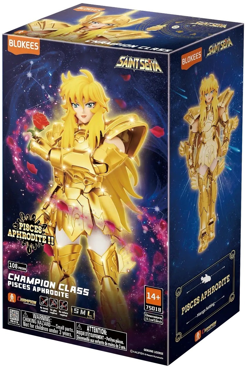 Blokees Saint Seiya Champion Class 15 Pisces Aphrodite A