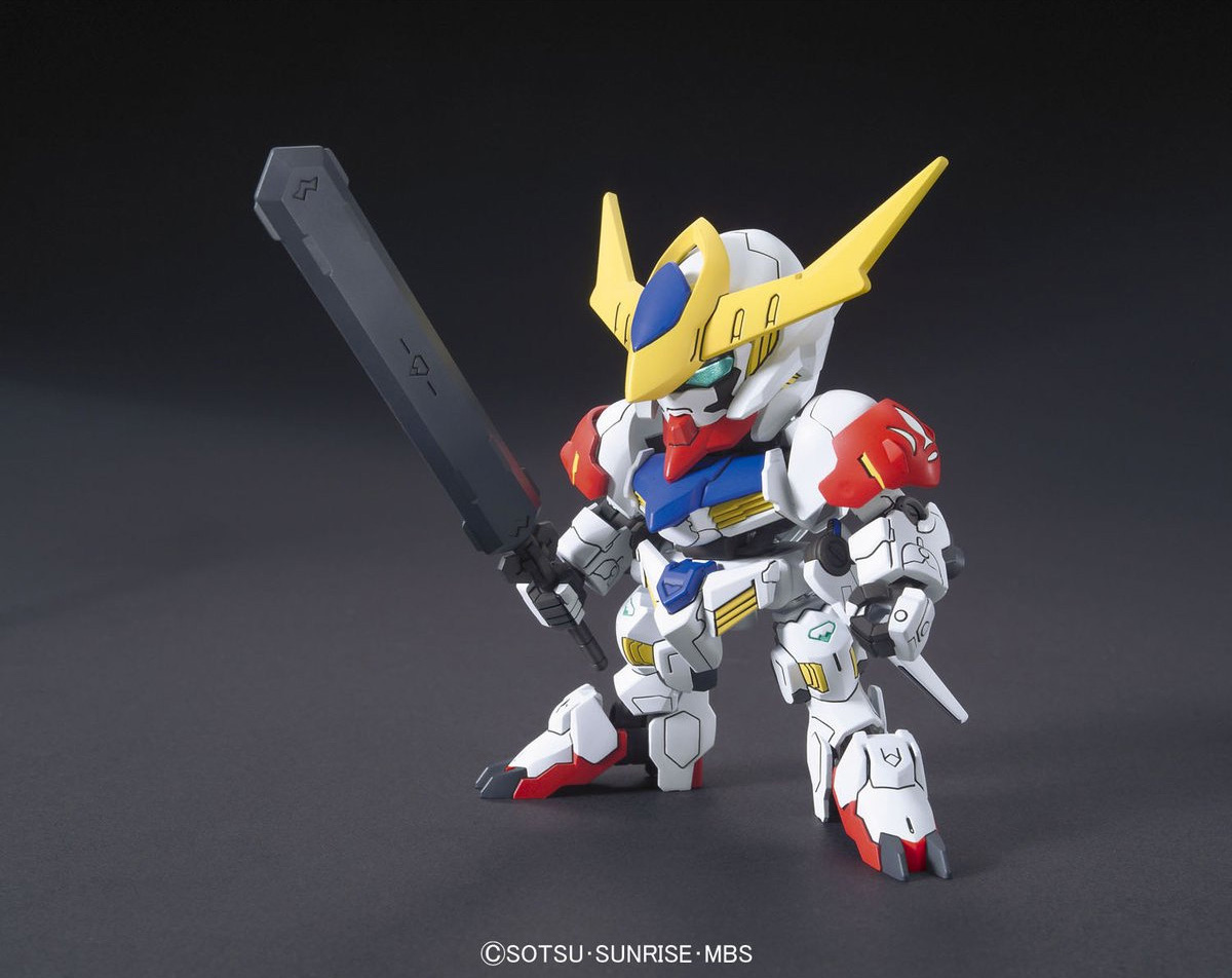 BANDAI GUNPLA BB Gundam Barbatos Lupus DX 402 e vue avant