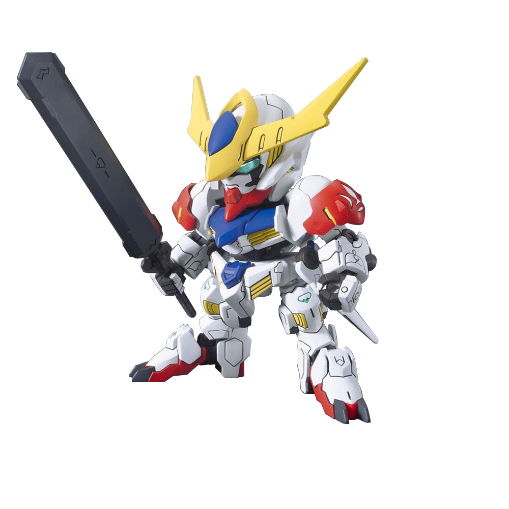 BANDAI GUNPLA BB Gundam Barbatos Lupus DX 402 b fond blanc