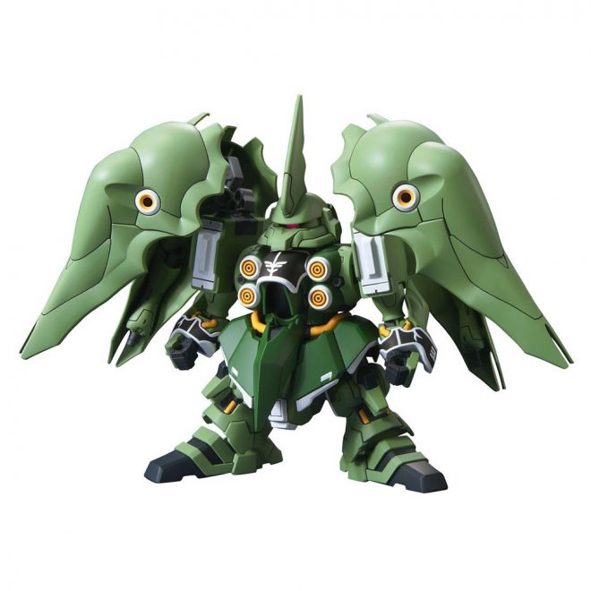 BANDAI GUNPLA BB Kshatriya 367 b fond blanc
