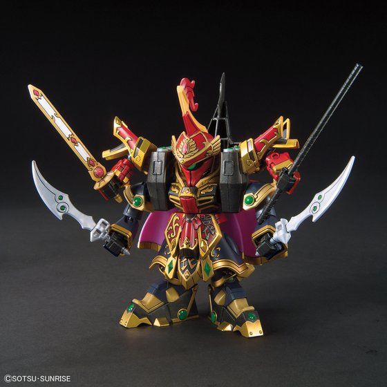 BANDAI GUNPLA BB Yuan Shao Bawoo &amp; Yuxi 409 c vue promotionnelle