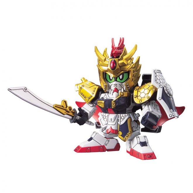 BANDAI GUNPLA BB Huang Zhong Gundam 323 b fond blanc