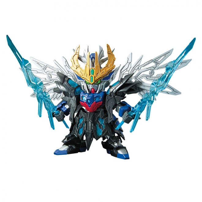 BANDAI GUNPLA Sangoku Soketsuden Cao Cao Wing Gundam 04 b fond blanc