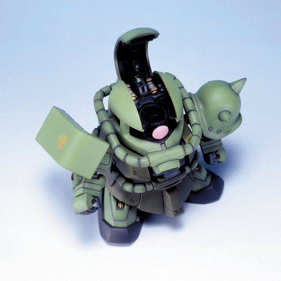 BANDAI GUNPLA BB MS-06F Zaku II 218 c vue promotionnelle