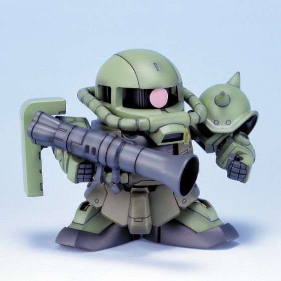 BANDAI GUNPLA BB MS-06F Zaku II 218 d vue promotionnelle