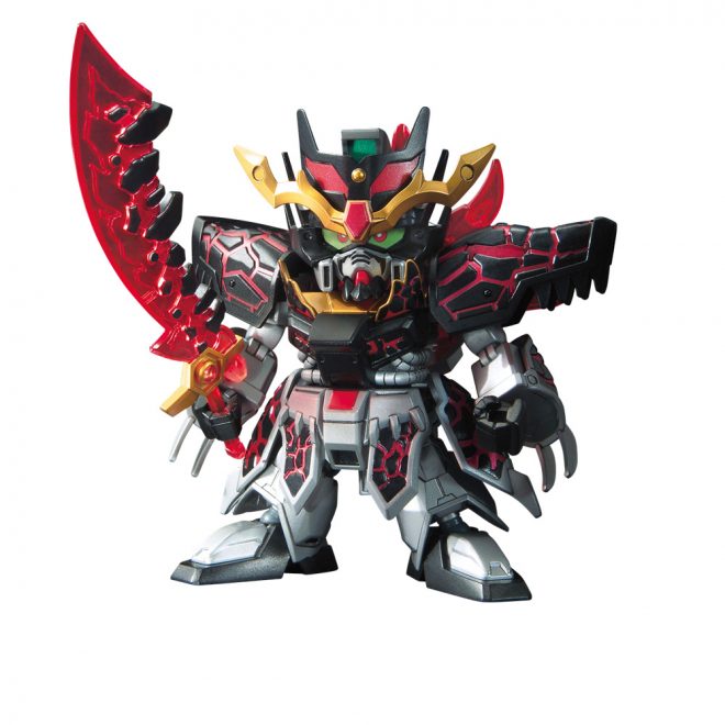 BANDAI GUNPLA Sangoku Soketsuden Dong Zhuo Providence Gundam 06 b fond blanc