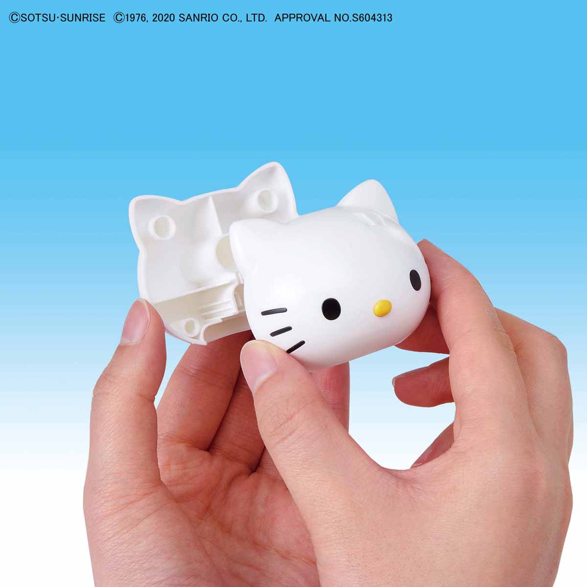 BANDAI GUNPLA SD EX-Standard Hello Kitty / RX-78-2 Gundam l vue complementaire