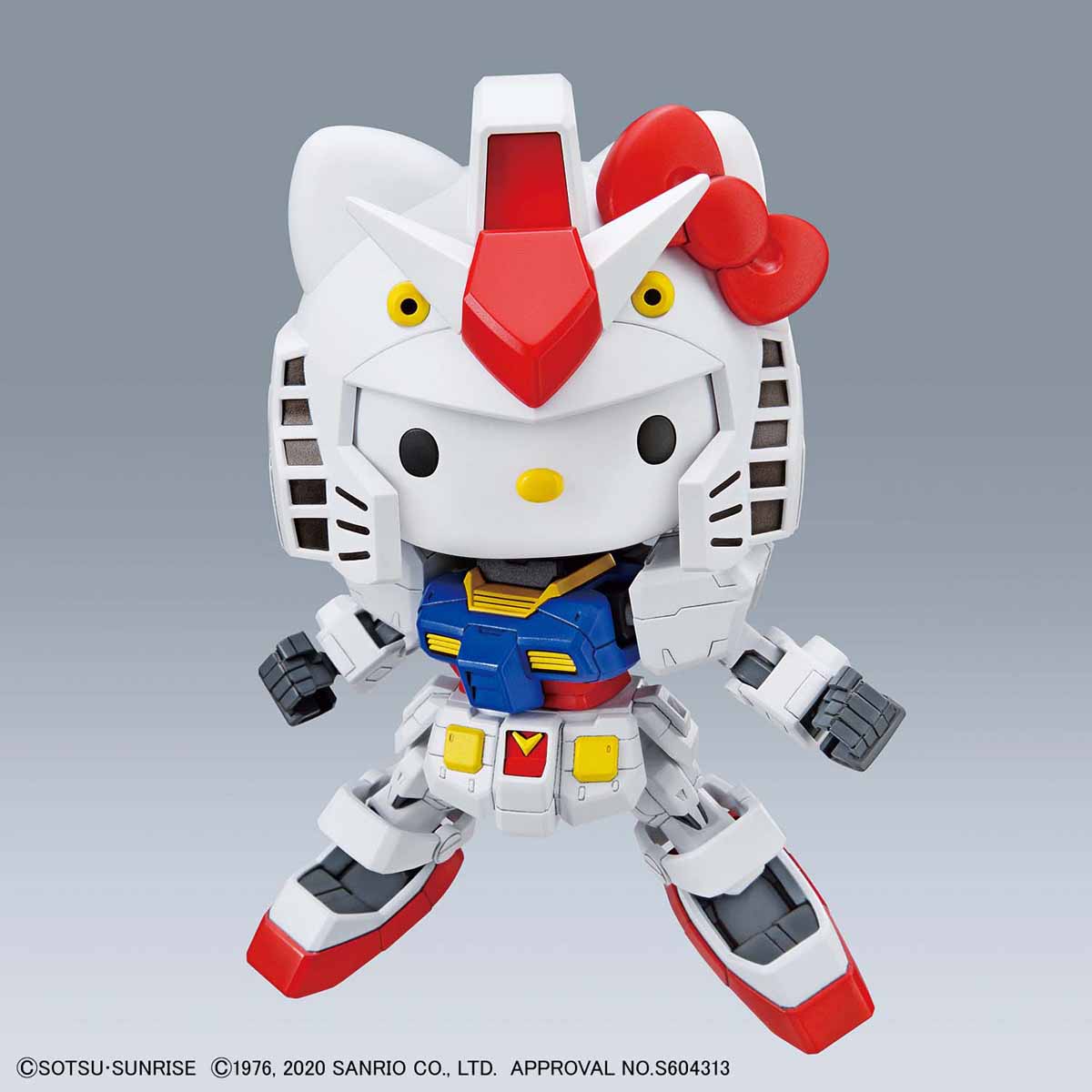 BANDAI GUNPLA SD EX-Standard Hello Kitty / RX-78-2 Gundam i vue complementaire