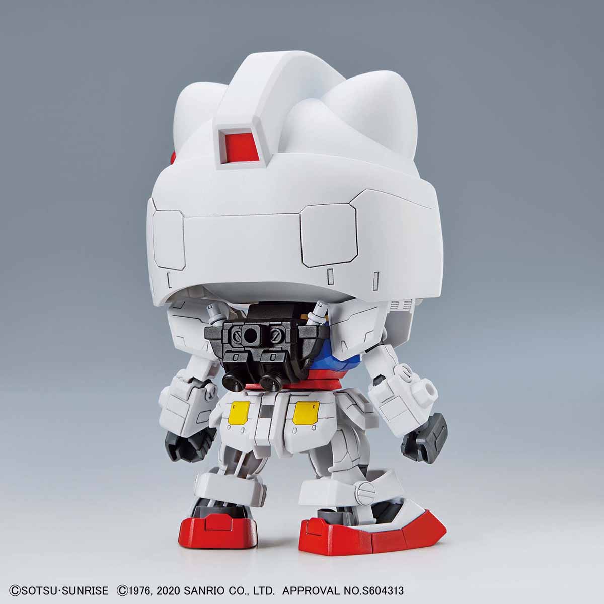 BANDAI GUNPLA SD EX-Standard Hello Kitty / RX-78-2 Gundam k vue complementaire