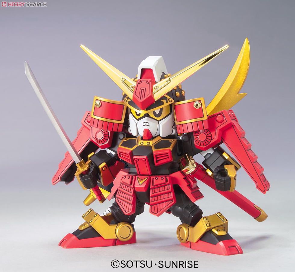 BANDAI GUNPLA BB Legend Musha Gundam 373 d vue promotionnelle