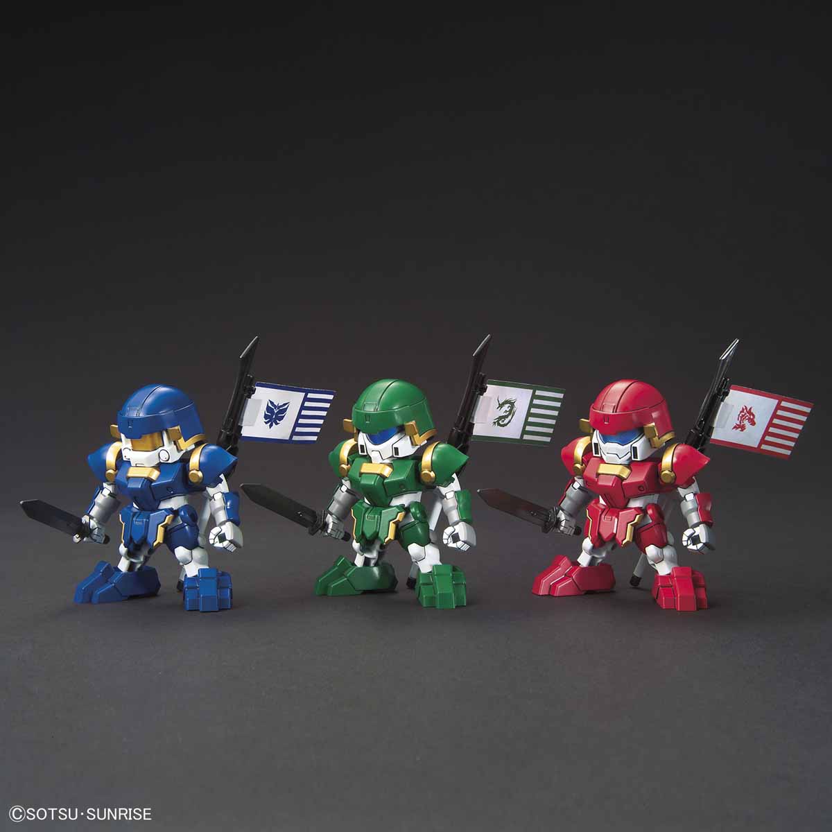 BANDAI GUNPLA Sangoku Soketsuden Buduibing d vue promotionnelle