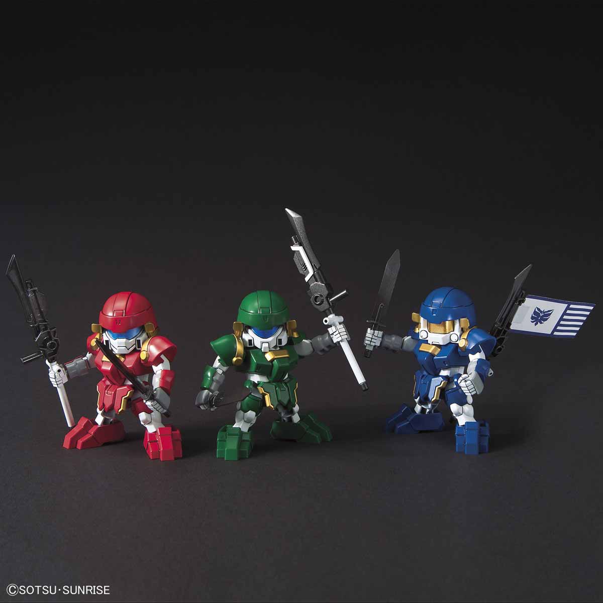 BANDAI GUNPLA Sangoku Soketsuden Buduibing c vue promotionnelle