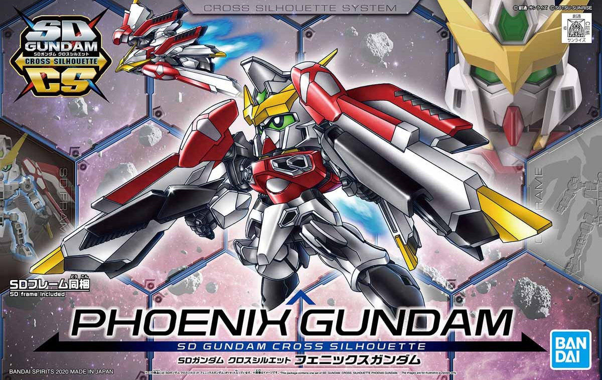 BANDAI GUNPLA Cross Silhouette Phoenix Gundam a boite