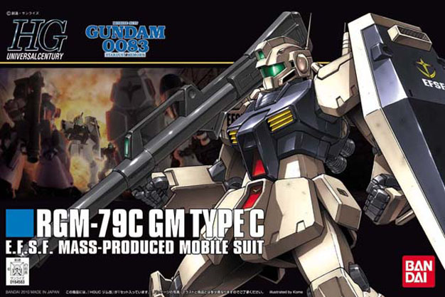 BANDAI GUN59163 GUNPLA HG 1/144 GM TYPE C