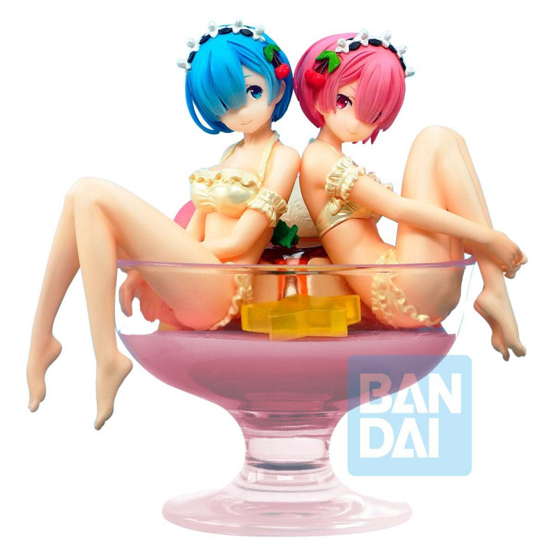 BANPRESTO REZERO STARTING LIFE IN ANOTHER WORLD REM & RAM FIGURE