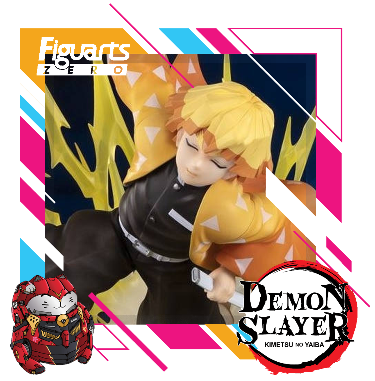 BANDAI DEMON SLAYER ZERO AGATSUMA ZENITSU FIGUARTS ZERO