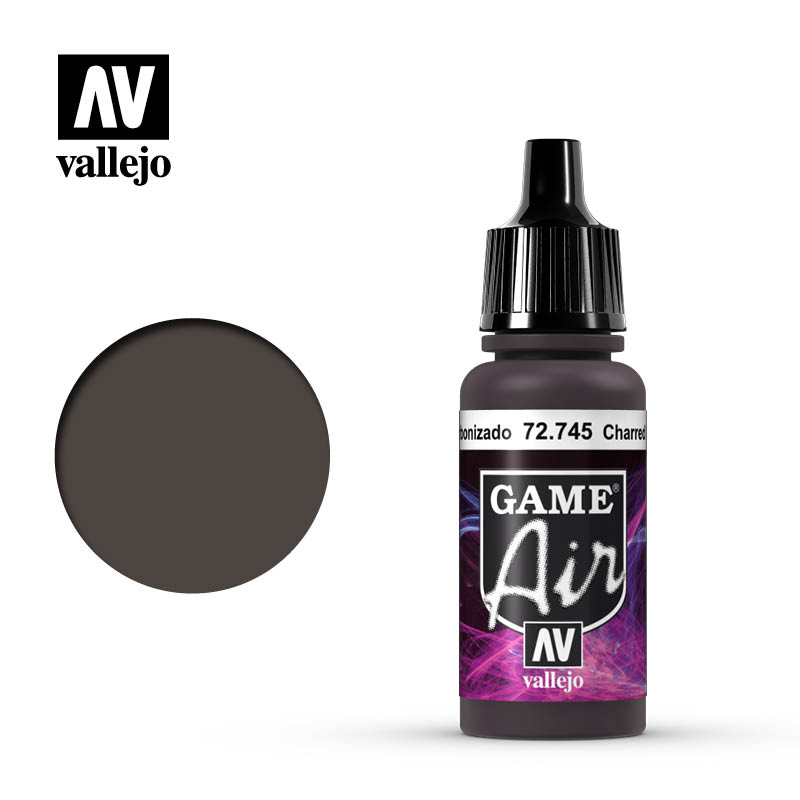 VALLEJO 72.745 Charred Brown
