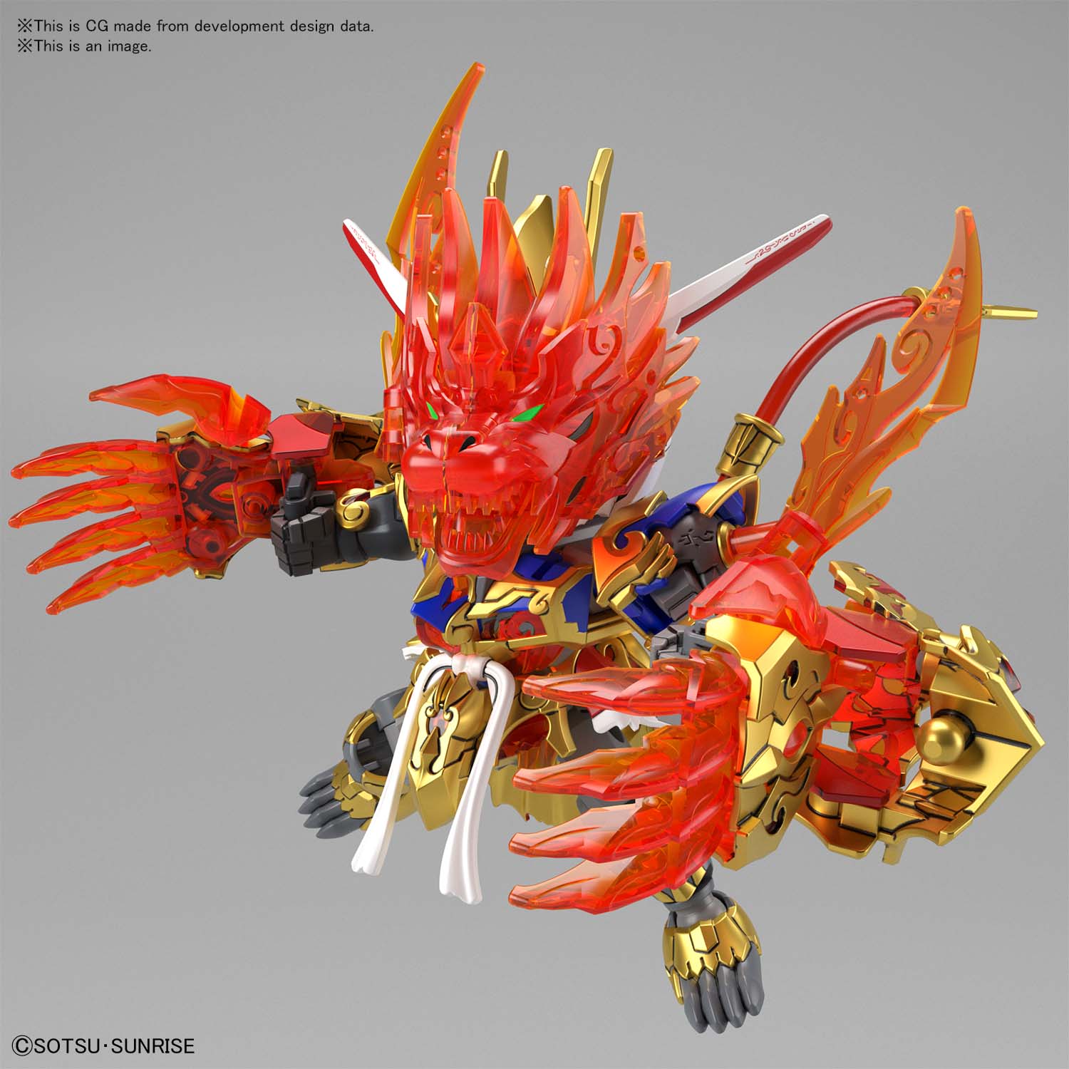 BANDAI GUNPLA SDW Heroes Wukong Impulse Gundam 01 g vue complementaire