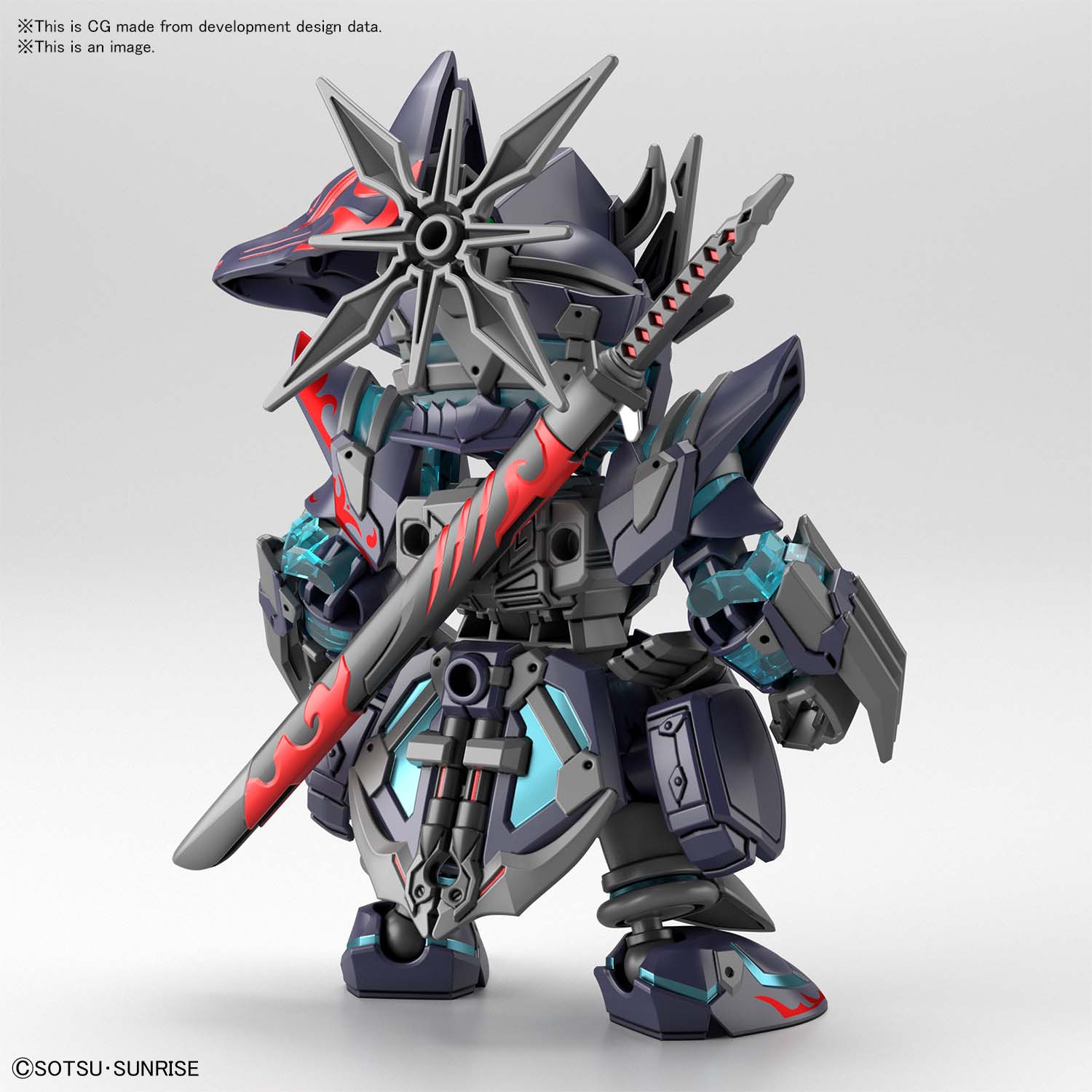 BANDAI GUNPLA SDW Heroes Sasuke Delta Gundam 06 d vue promotionnelle