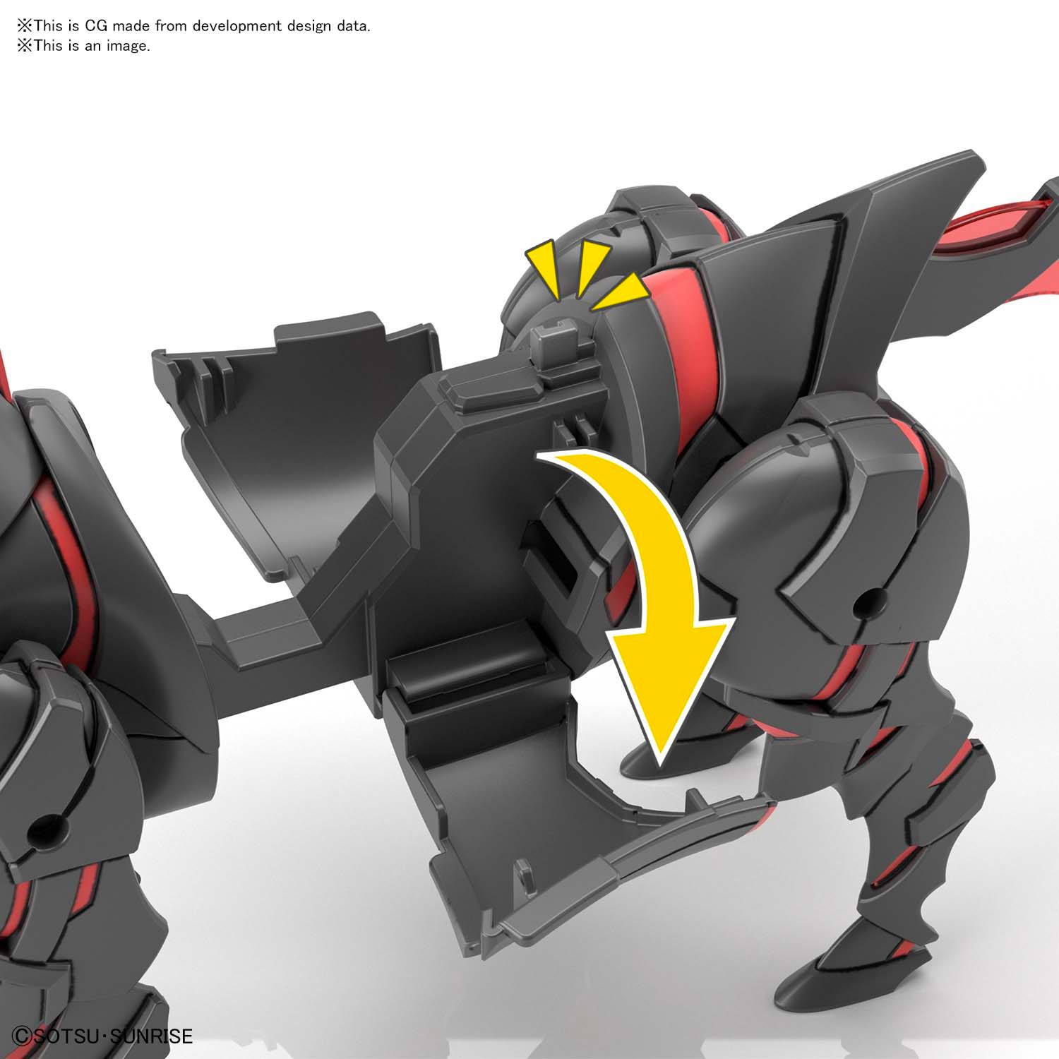 BANDAI GUNPLA SDW Heroes War Horse 07 c vue promotionnelle