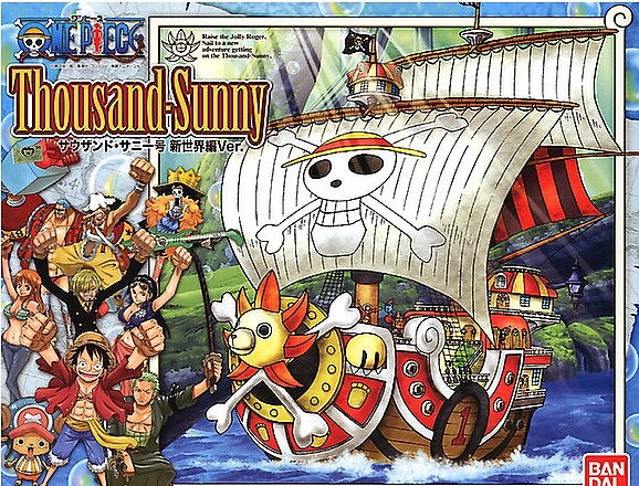 BANDAI ONE PIECE MAQUETTE THOUSAND SUNNY NEW 30CM