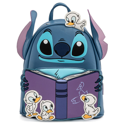 DISNEY LOUNGEFLY MINI SAC A DOS LILO AND STITCH STORY TIME DUCKIES