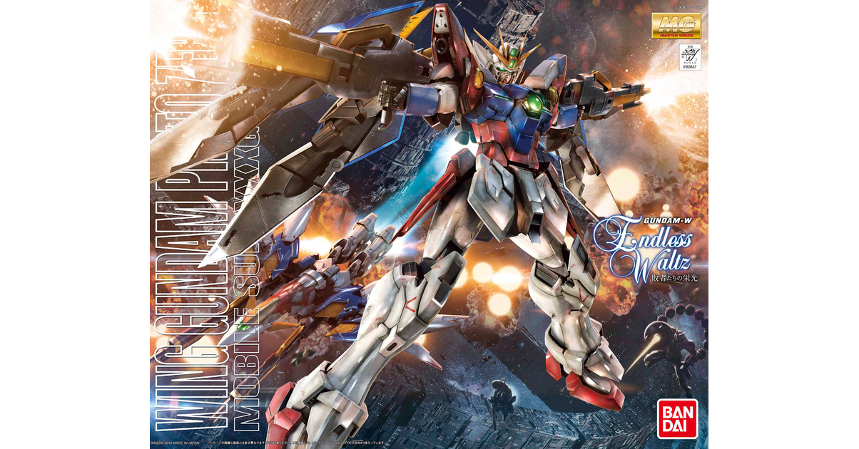 Mô hình lắp ghép MG 1/100 Wing Gundam Proto Zero EW - DABAN
