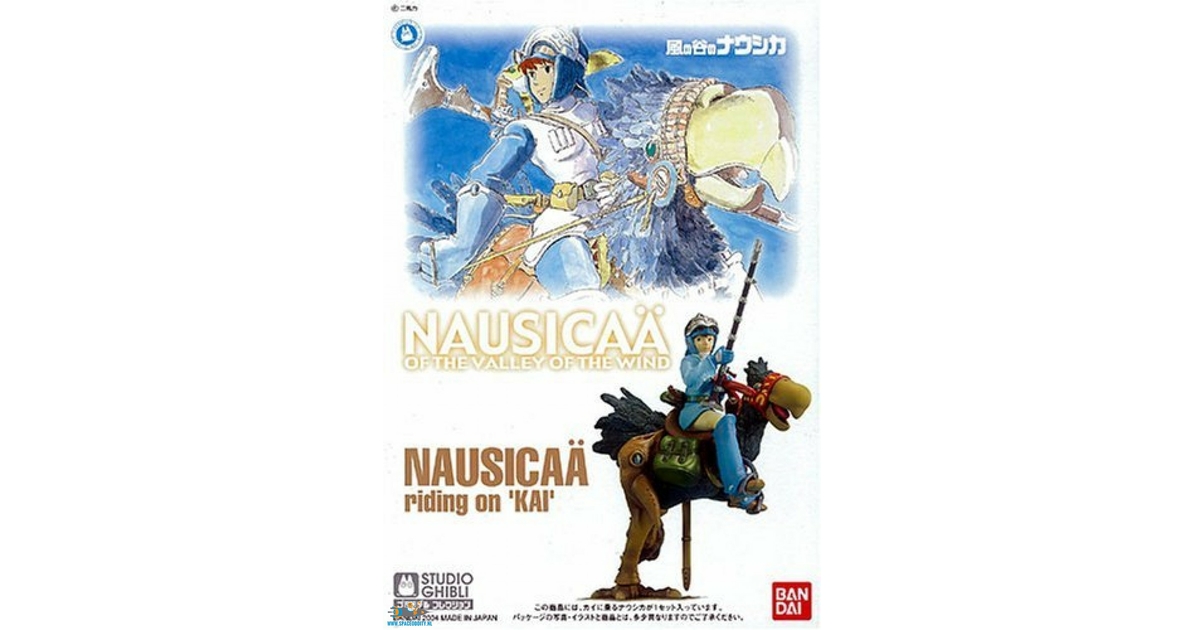 Maquette Nausicaä – 1/20, Bandai Ghibli, Nausicaä De La Vallée Du Vent, PVC